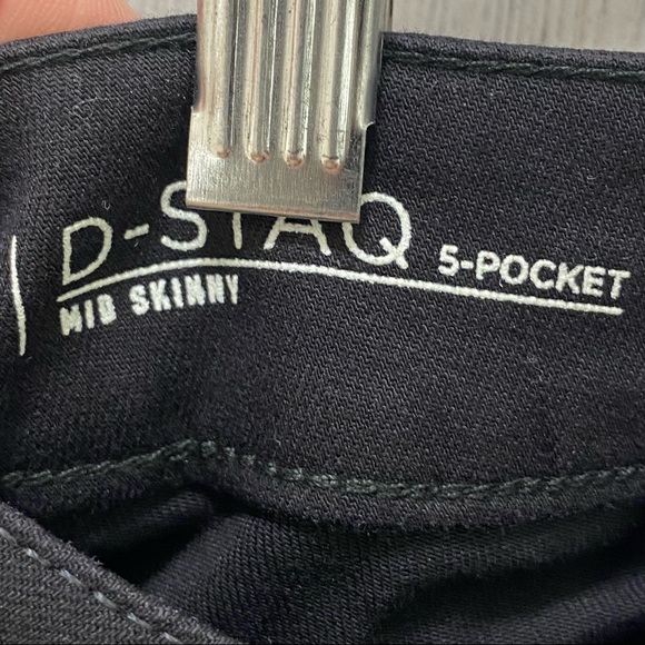 G-Star Raw D-STAQ Black Mid Rise Skinny Jeans NEw W24 L30 - Picture 11 of 14